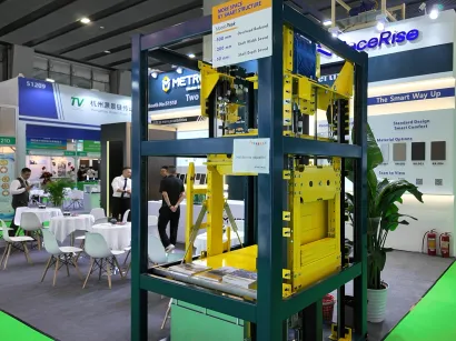 Model Peak: Compact Elevator Structure for Space-Limited Shafts | Metron